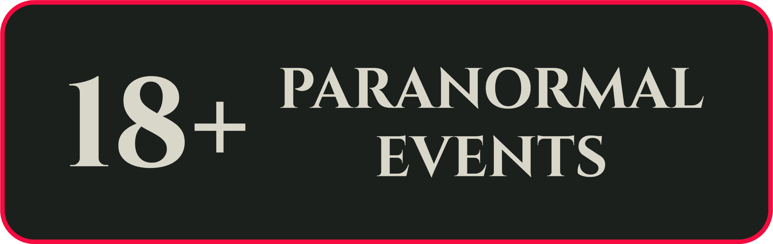 18+ Paranormal